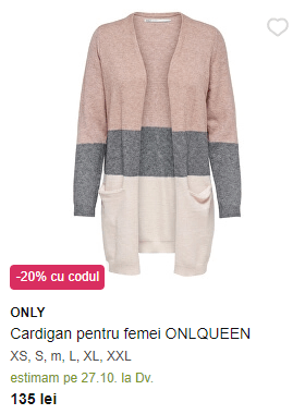cardigan only