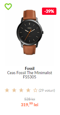 fossil minimalist