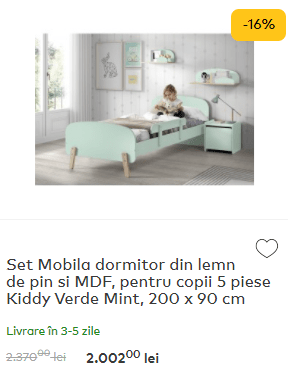 mobila dormitor copii