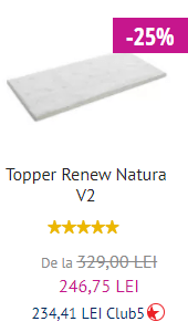 topper renew natura v2